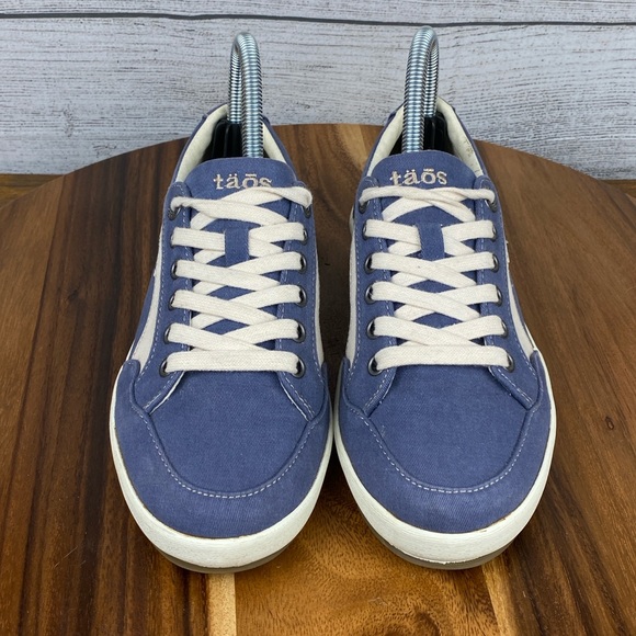 Taos Shooting Star Blue Canvas Comfort Sneaker SHS-14010 Women’s Shoe Size 7 - Picture 8 of 12
